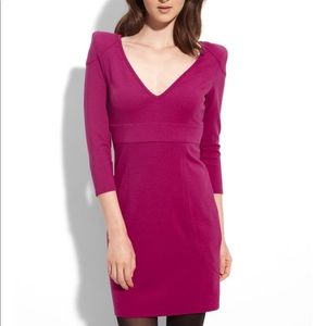 Ted Baker Magenta Bodycon Dress
